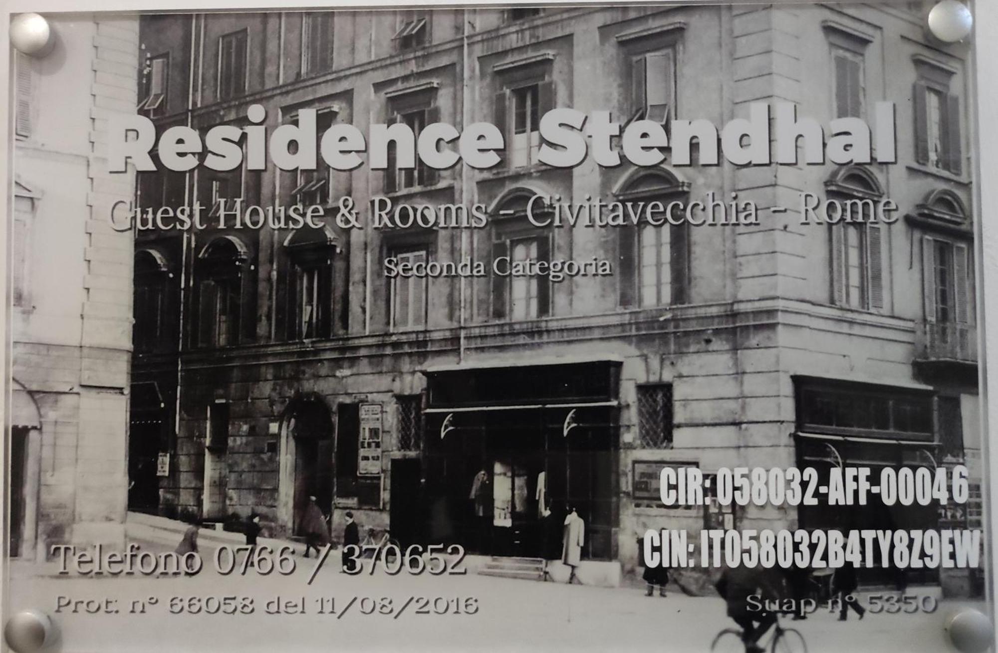 Residence Stendhal Guest House Civitavecchia Exterior foto