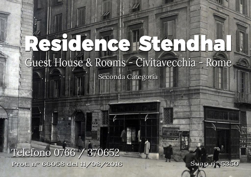 Residence Stendhal Guest House Civitavecchia Exterior foto